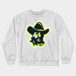 Cowboy Mascot Crewneck Sweatshirt